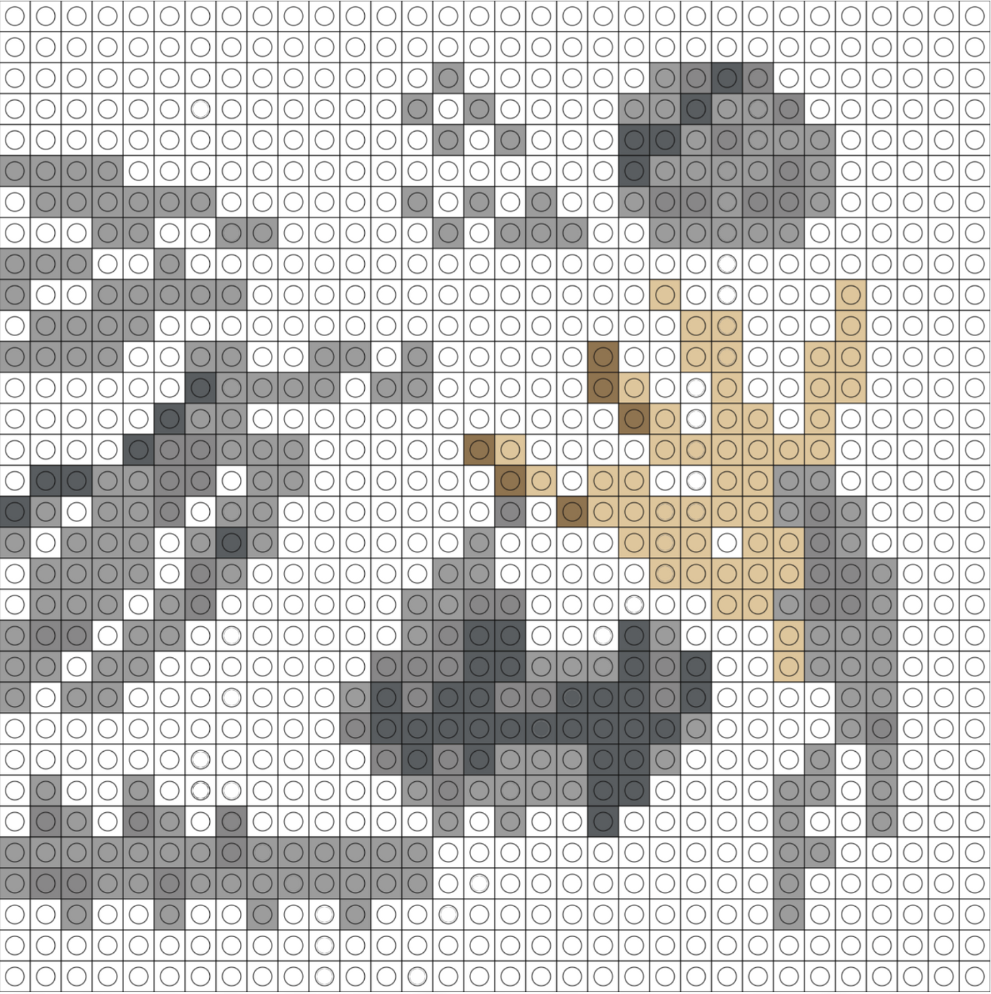 Custom Music From Before The Storm Buildable Brick Art