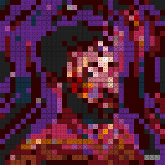 Custom Dmt Buildable Brick Art