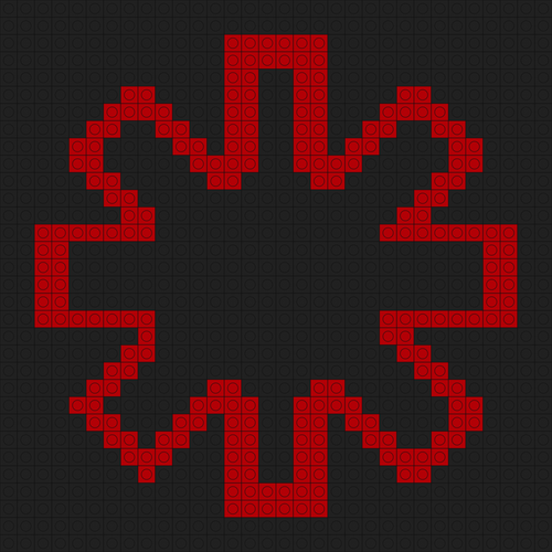 Custom Chilli Peppers Buildable Brick Art