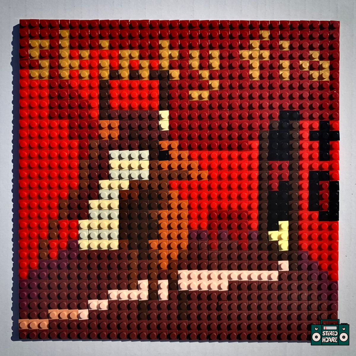 Jackie Buildable Brick Art