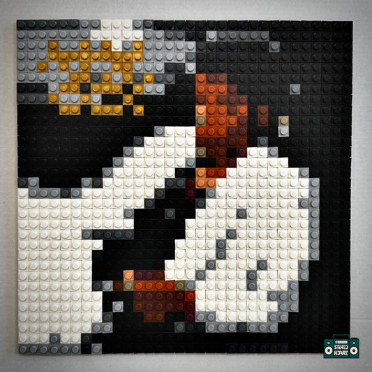 Beat It Buildable Brick Art
