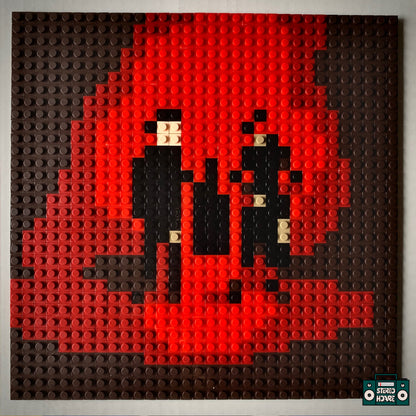 Drum Show Buildable Brick Art
