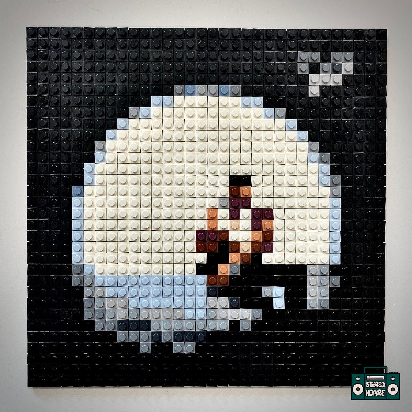 Heartbreak Anniversary Buildable Brick Art