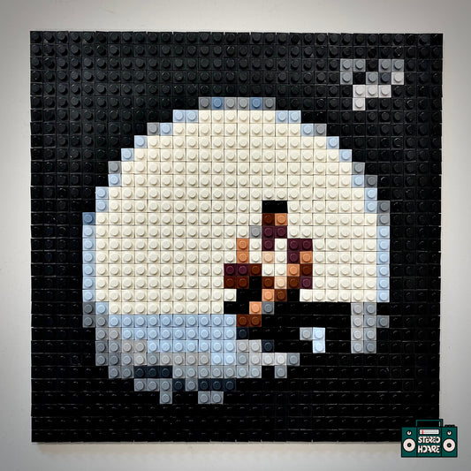 Heartbreak Anniversary Buildable Brick Art