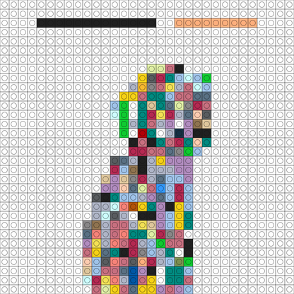 Custom Lungolinea Buildable Brick Art