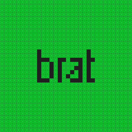 Custom Brat Buildable Brick Art