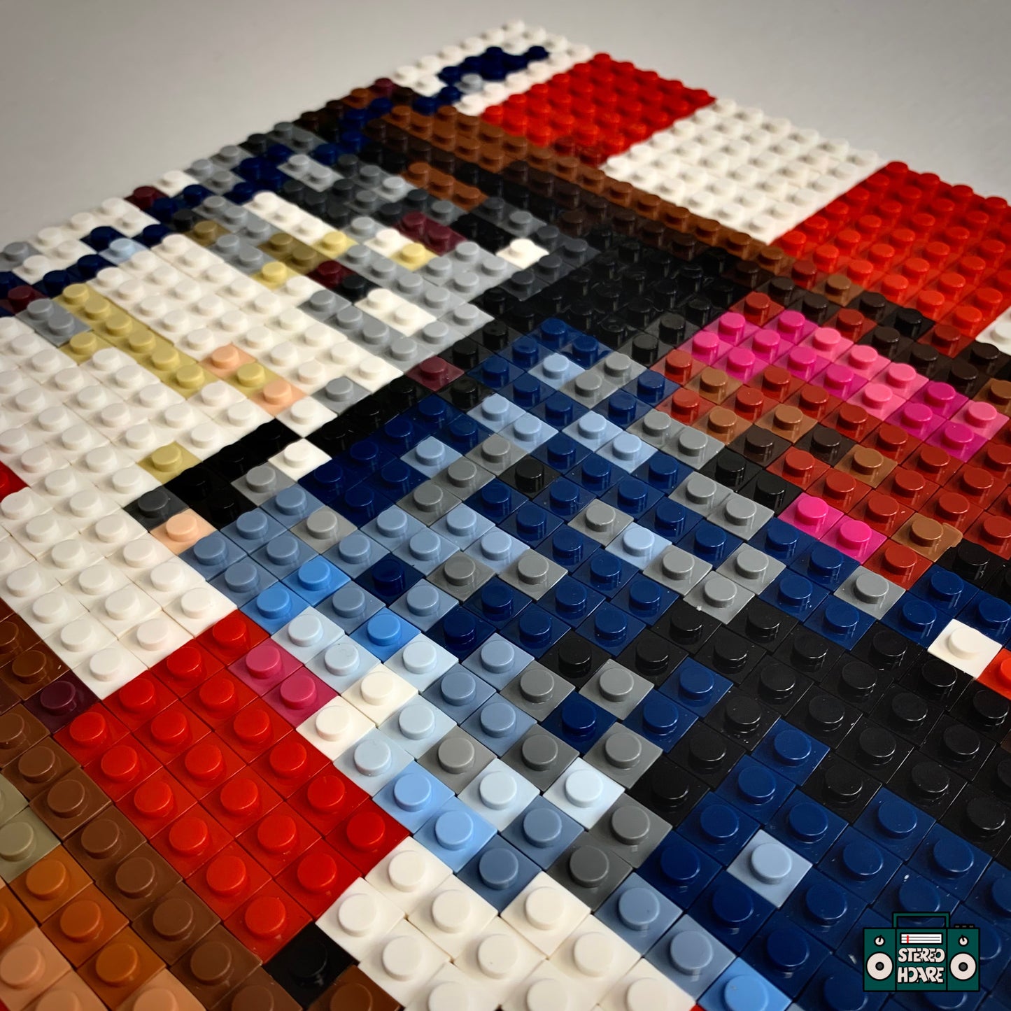 Dancing In The Dark Buildable Brick Art