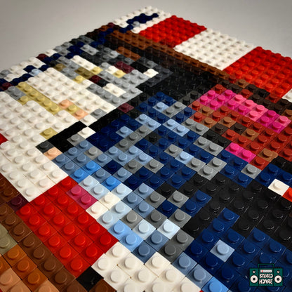 Dancing In The Dark Buildable Brick Art