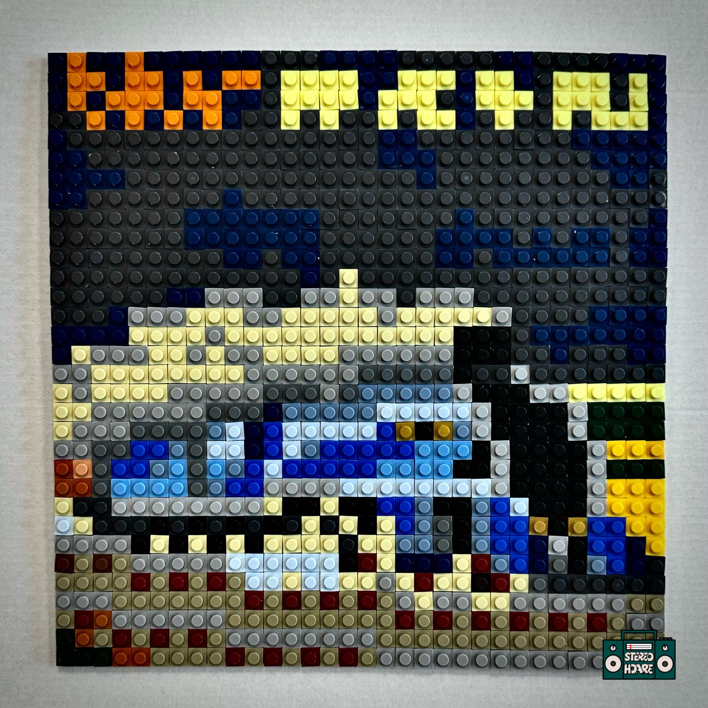 Chemical World Buildable Brick Art