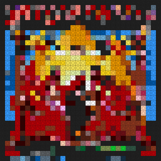 Custom Jumpout Buildable Brick Art