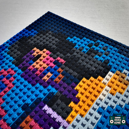 Green Light Buildable Brick Art