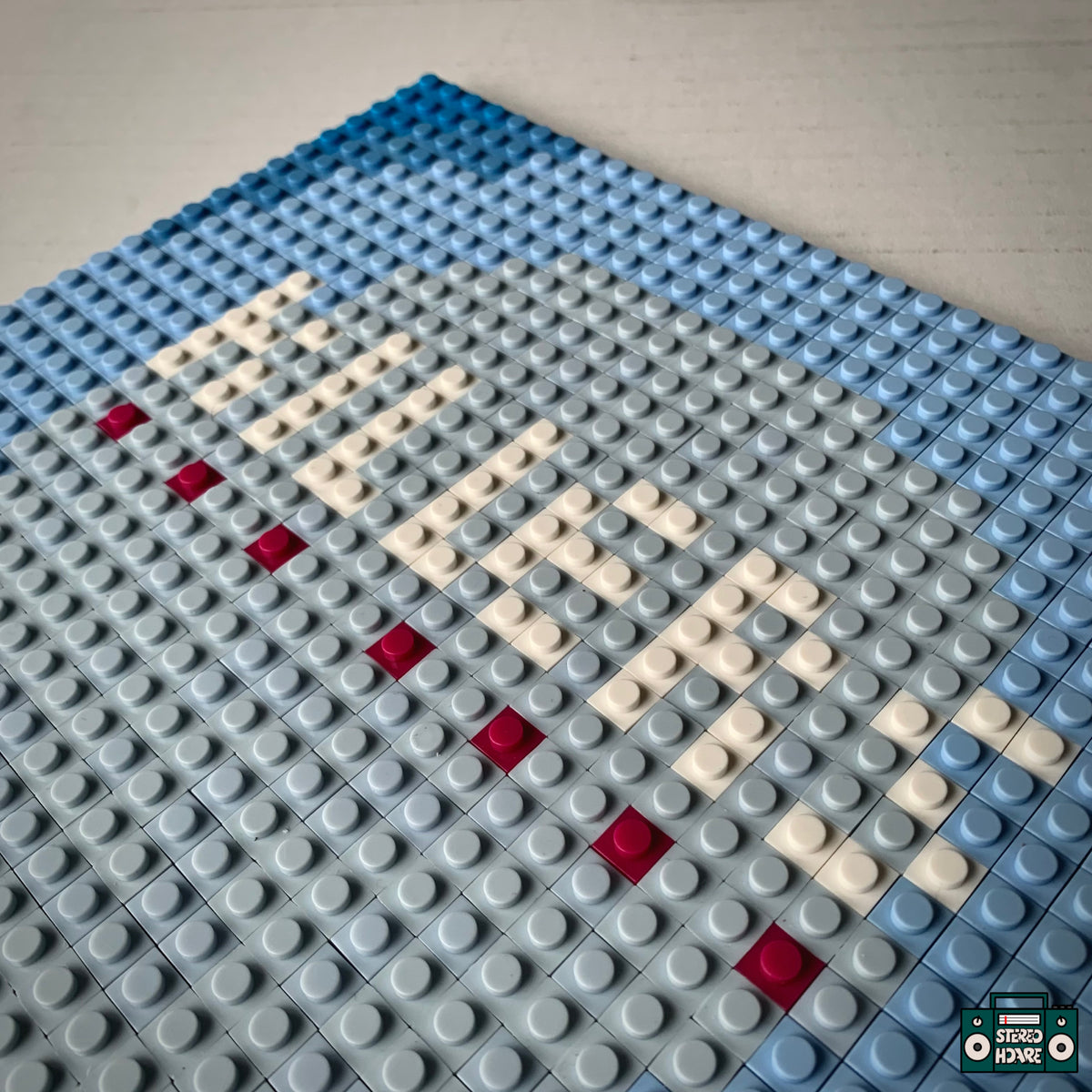 Mr Brightside Buildable Brick Art