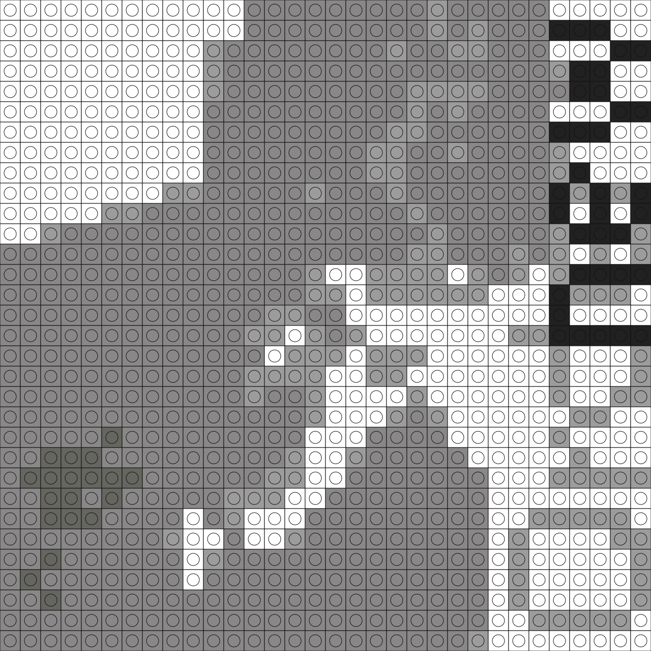 Custom Low Life Buildable Brick Art