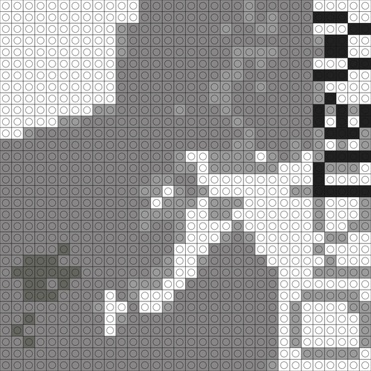 Custom Low Life Buildable Brick Art