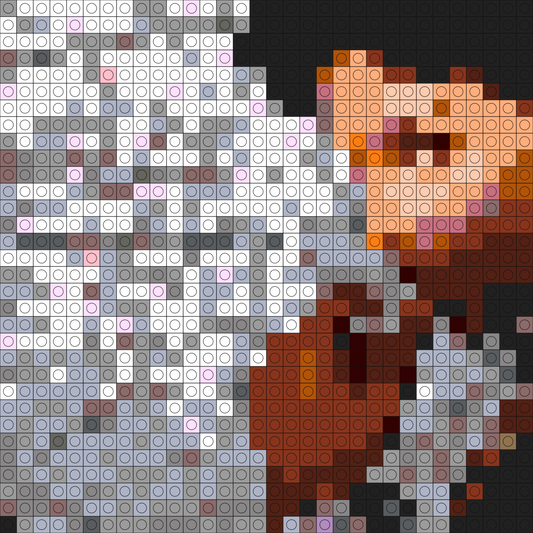 Custom Musicology Buildable Brick Art
