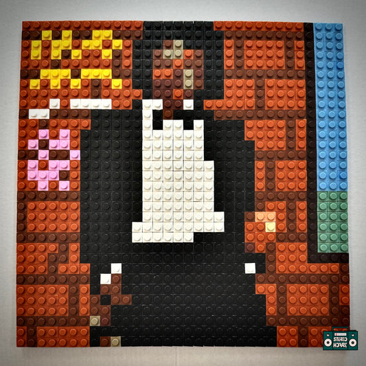 Rock With You Buildable Brick Art