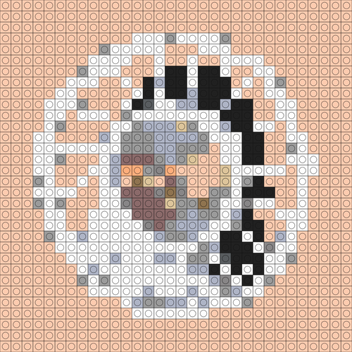Custom The Divine Feminine Buildable Brick Art