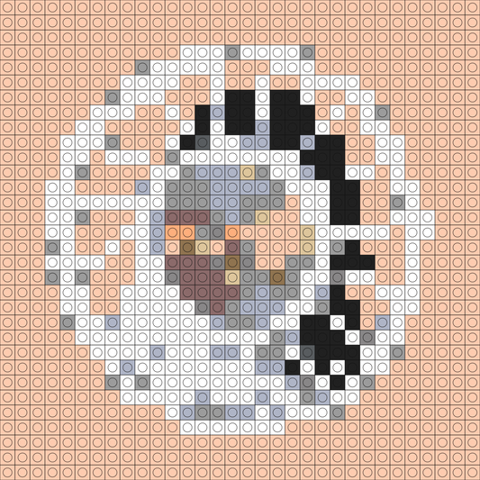 Custom The Divine Feminine Buildable Brick Art