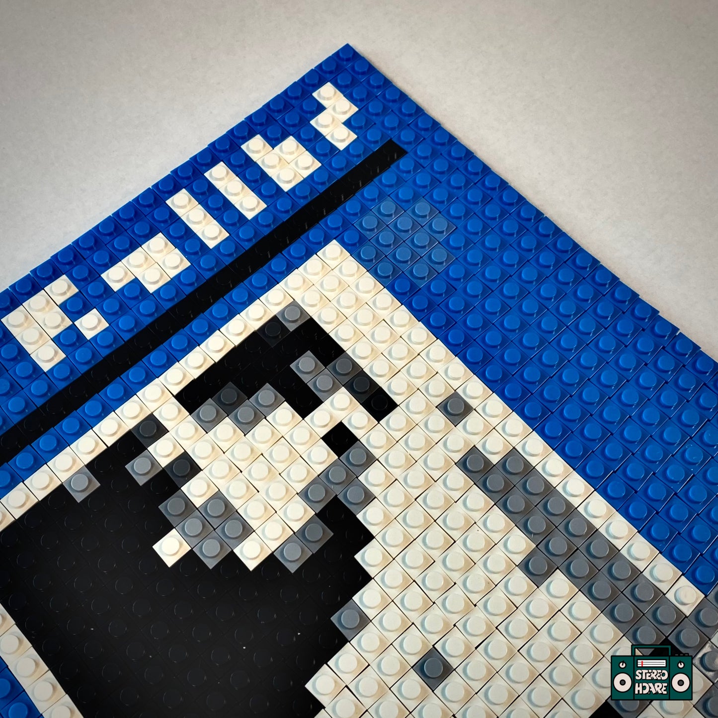 Heaven Knows Buildable Brick Art