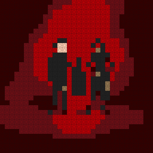 Custom Breach Buildable Brick Art
