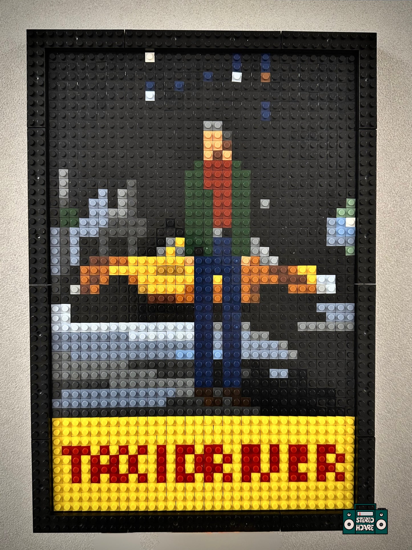 You Talking To Me Buildable Brick Art
