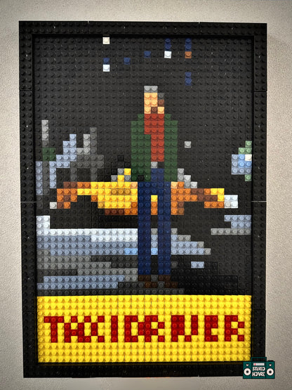 You Talking To Me Buildable Brick Art