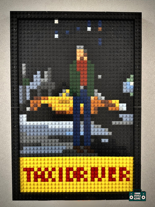 You Talking To Me Buildable Brick Art