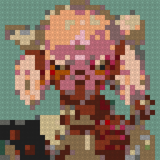 Custom Next Gen Buildable Brick Art