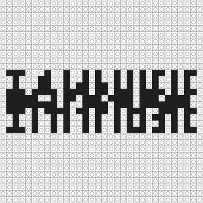 Custom Music Buildable Brick Art