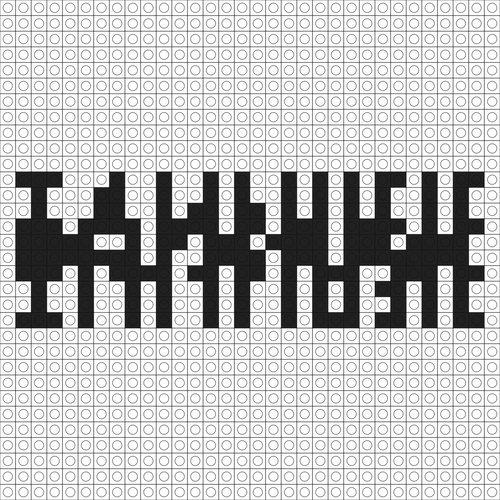 Custom Music Buildable Brick Art