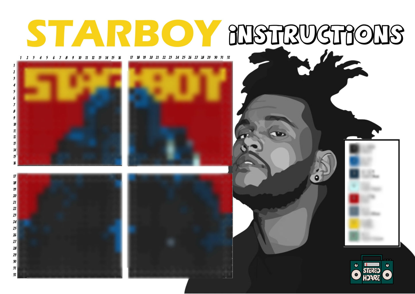Album Cover Instructions (Buy 3 get 50% OFF)