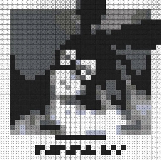 Custom Dangerous Woman Buildable Brick Art