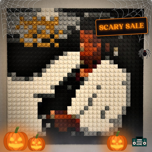 Beat It Buildable Brick Art