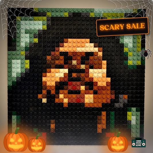 Blinding Lights Buildable Brick Art
