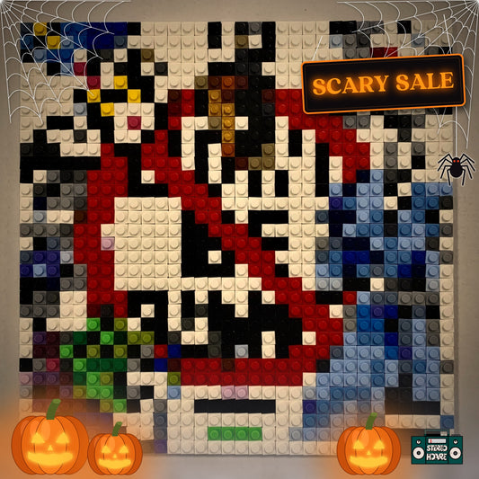 Punk Rocky Buildable Brick Art